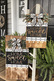 Aztec Door Home Sweet Home Porch Leaner/Door Hanger Set