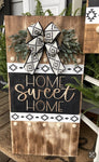 Aztec Door Home Sweet Home Porch Leaner/Door Hanger Set